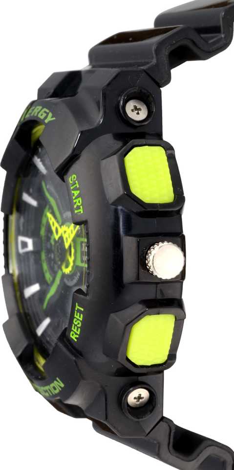 Boys Analogue Digital Multi Color Sports Watch Heavyweight (8215-3)
