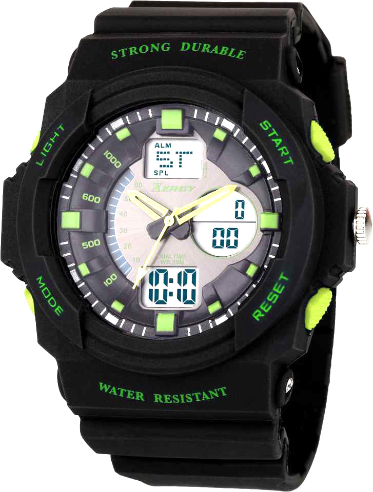 Analogue Digital Multi Color Sports Watch for Boys (8217-3)