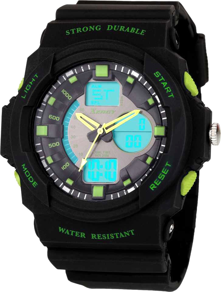Analogue Digital Multi Color Sports Watch for Boys (8217-3)