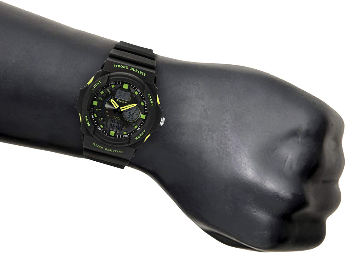 Analogue Digital Multi Color Sports Watch for Boys (8217-3)