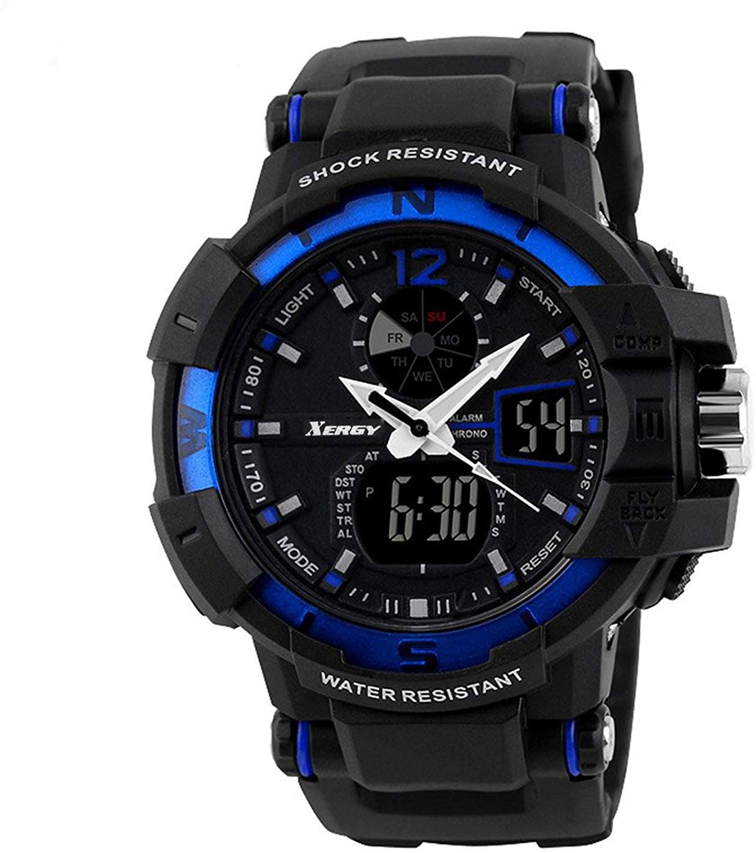 Analogue Digital Multi Color Sports Watch For Boys (8221-3)