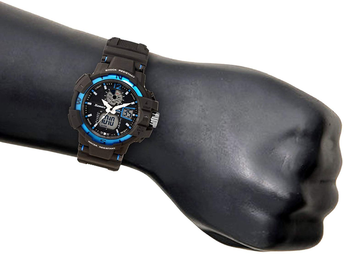 Analogue Digital Multi Color Sports Watch For Boys (8221-3)