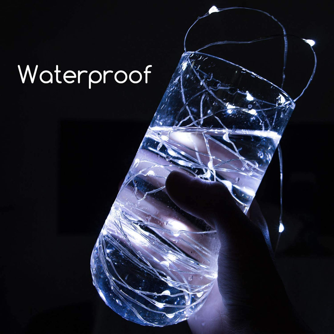 USB Powered 100 LED Fairy String Light With Remote- 10 Meter ( Cool White )