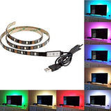 LED Flexible Strip Light Multi Color 5V USB Powered Mini controller (4 Meter)