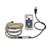 RGB 5050 5V USB Powered Flexible LED Strip Light Multi Color with Remote (4 Meter)