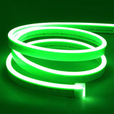 Xergy LED Neon Strip Lights 5Meter, IP67 Waterproof Neon Rope Light for Indoor Outdoor Home Decoration (Green, 12V 2A Power Adapter Included)