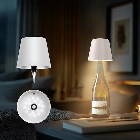 Wireless LED Bottle Lamp (Bottle Not Included) - White