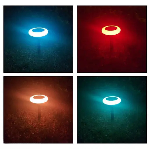 Solar Powered Outdoor Lights -Multicolor (Pack of 2)