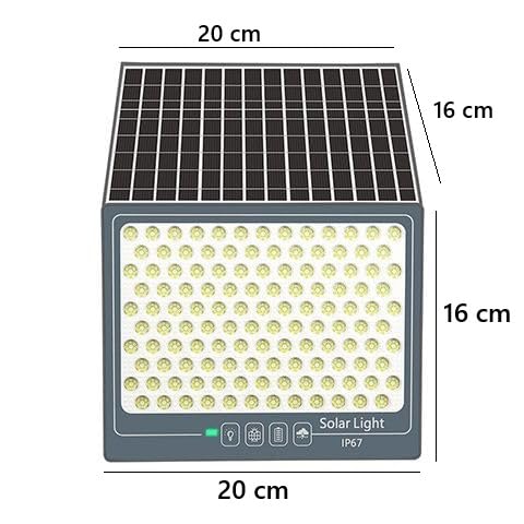100W Solar LED Flood Light With Remote