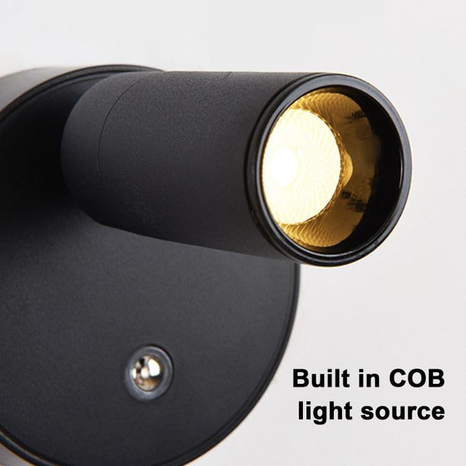 Magnetic LED Spot Light - Black