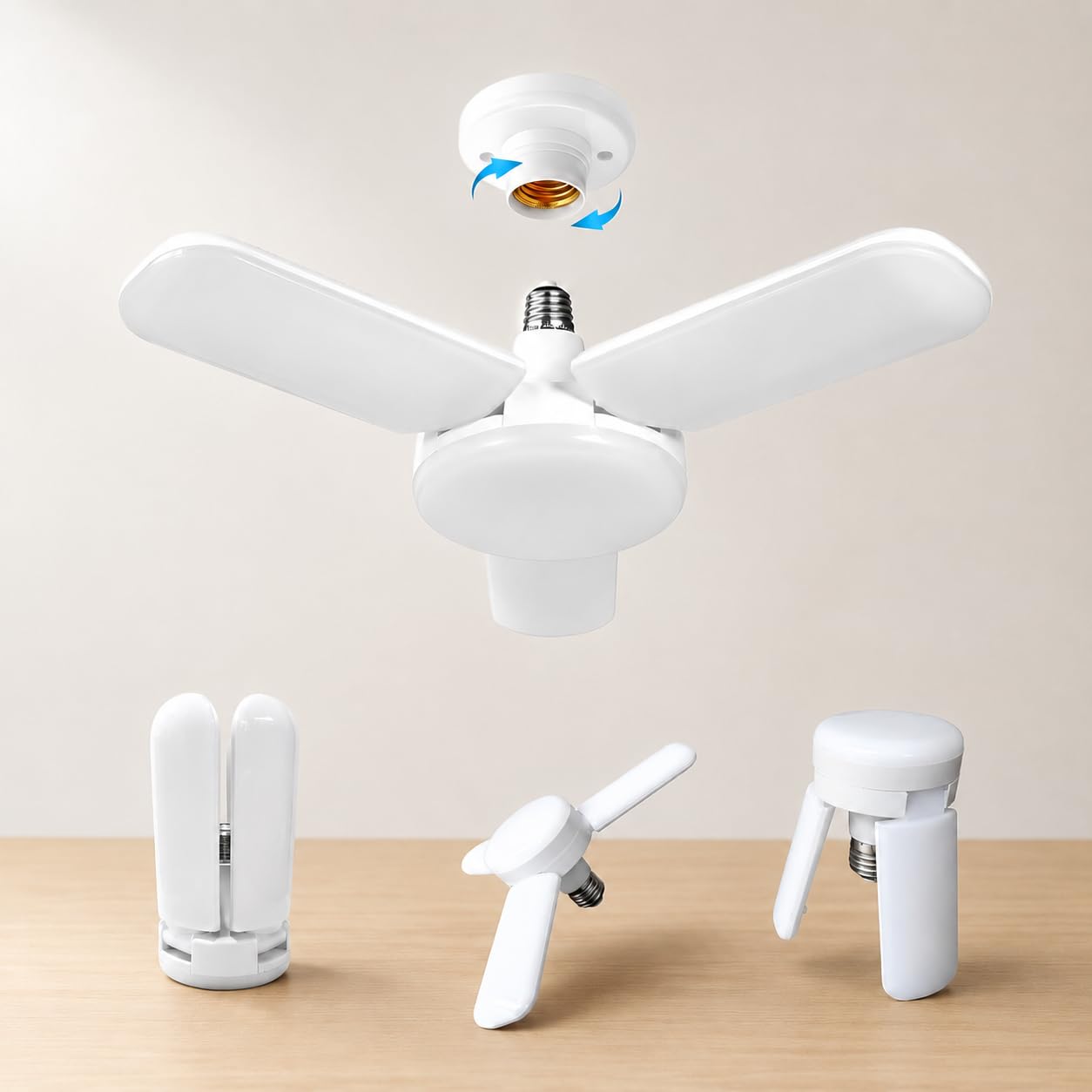 30W Adjustable Foldable LED light- White