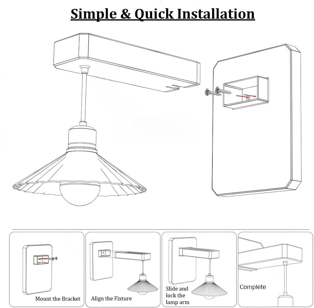 Wall Mounted Hanging Light