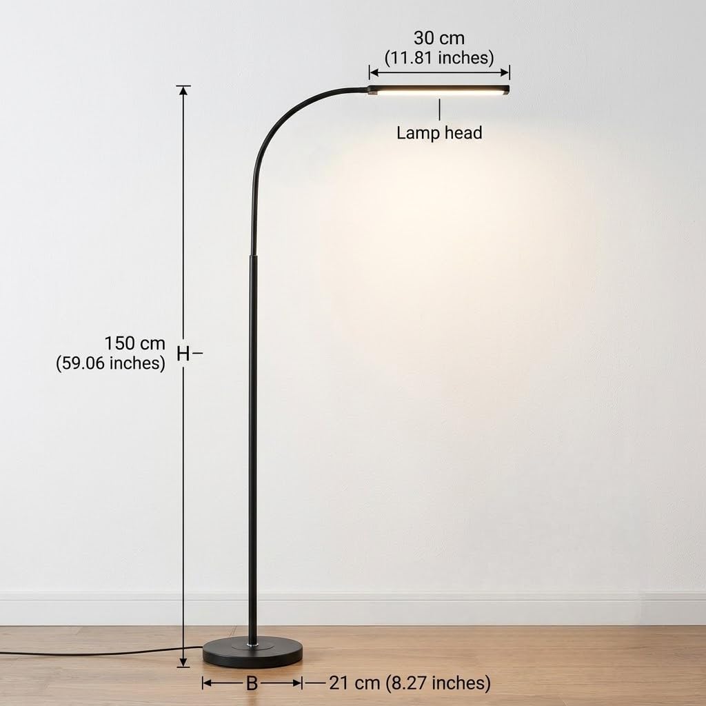 Modern Slim LED Floor Lamp