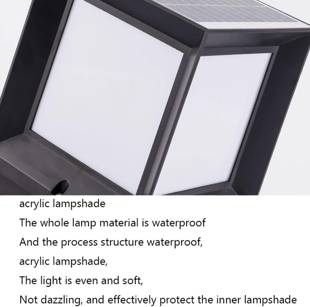 Modern Pillar Lamp With Remote