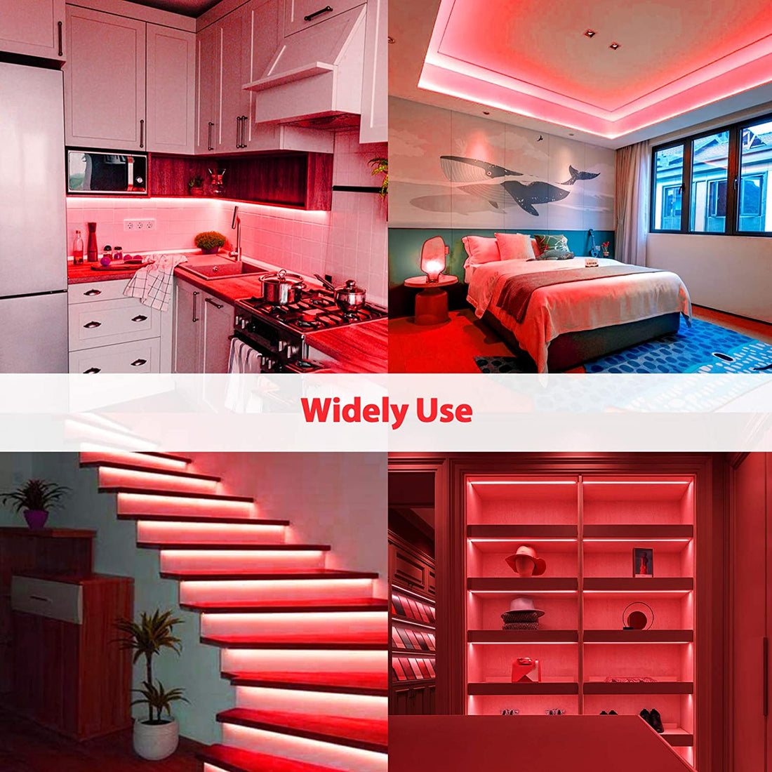 LED Neon Strip Lights - 5 Meter ( Red )