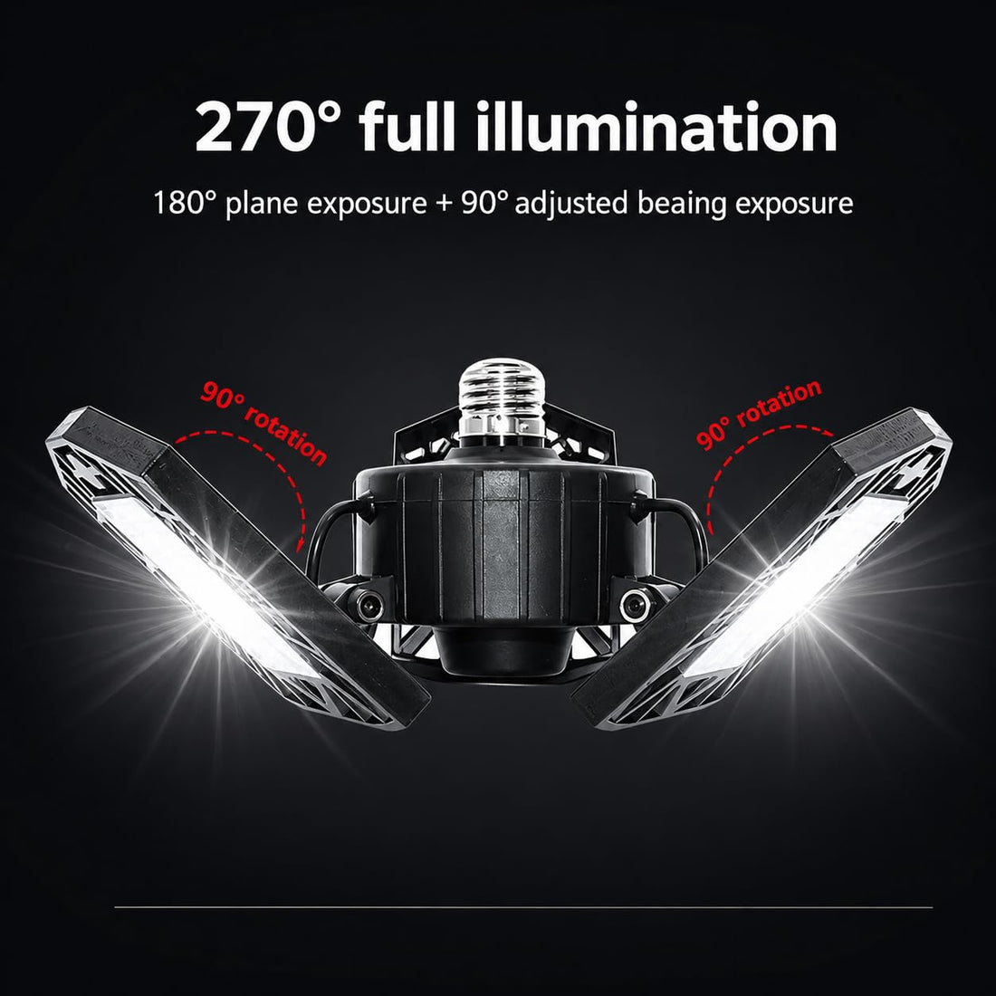 30W Adjustable Foldable LED light