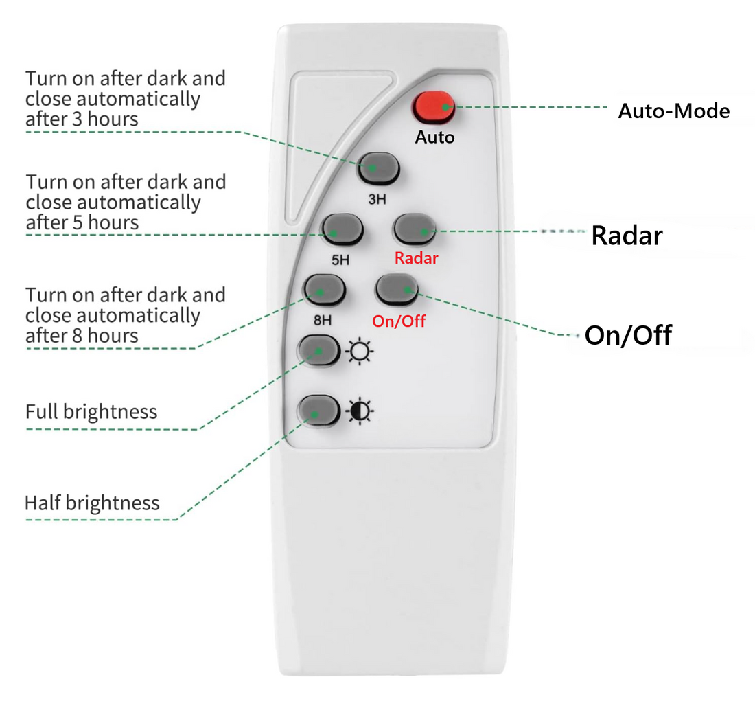 100W Solar LED Street Light With Remote