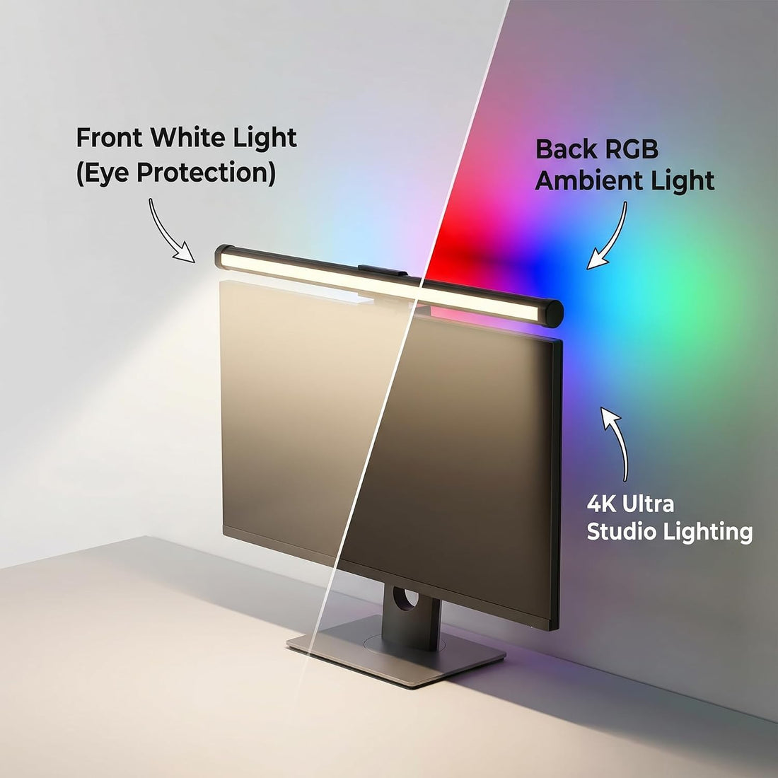 Monitor Light Bar Touch Control Dual Side Lighting-15.75-inch