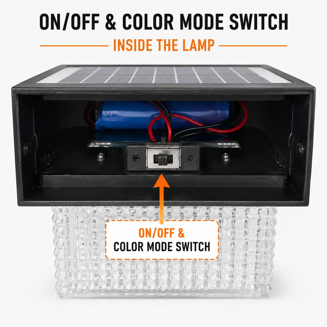 Solar Powered Outdoor Wall Light