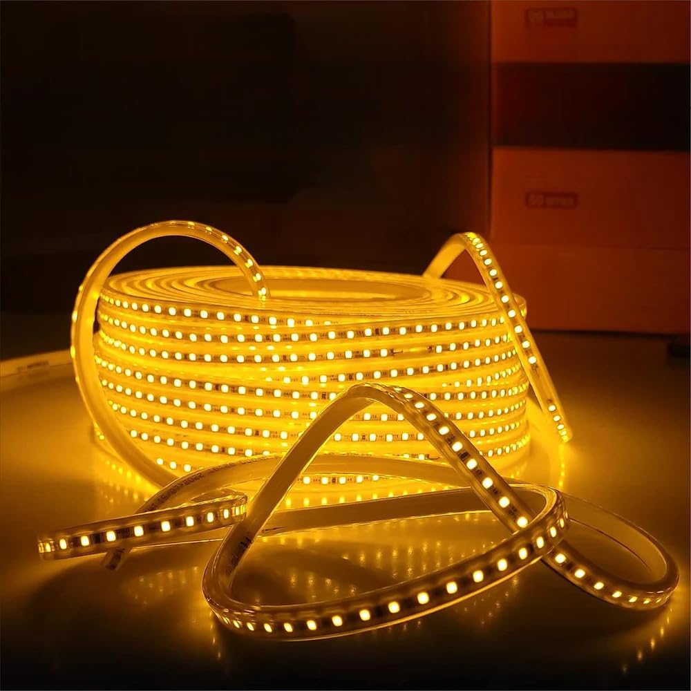 Rope String Lights - (Warm White, 50 Meter)