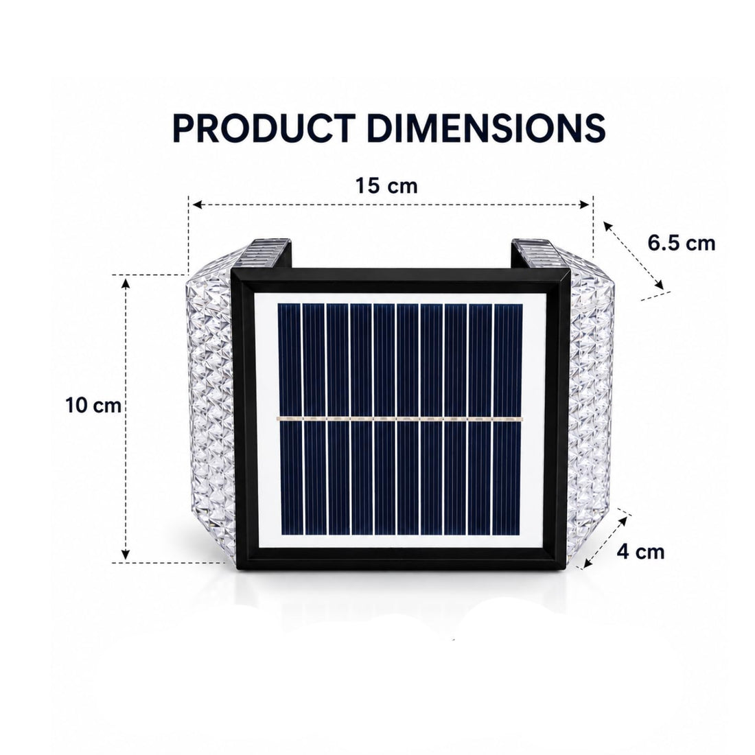 Solar Powered Outdoor LED Wall Light