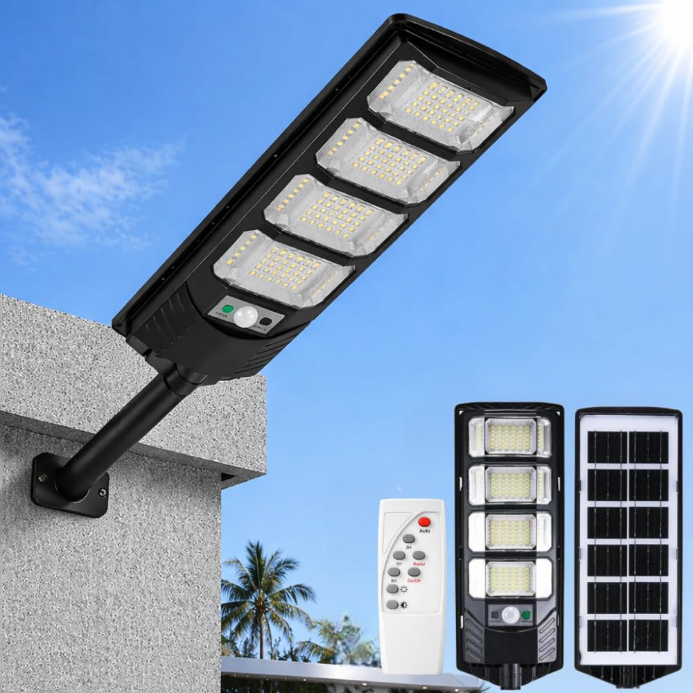 200W Solar LED Street Light With Remote