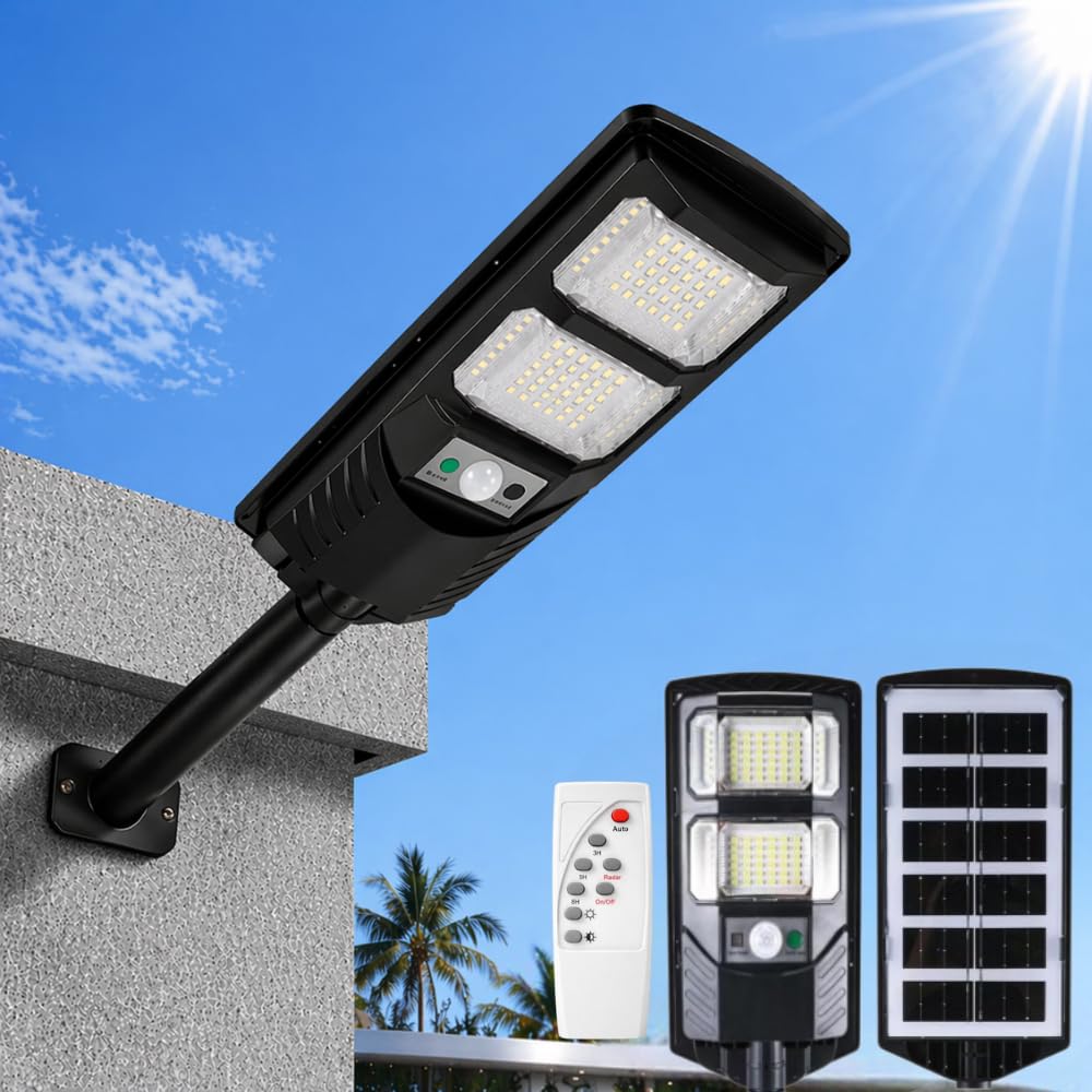 50W Solar LED Street Light with Remote