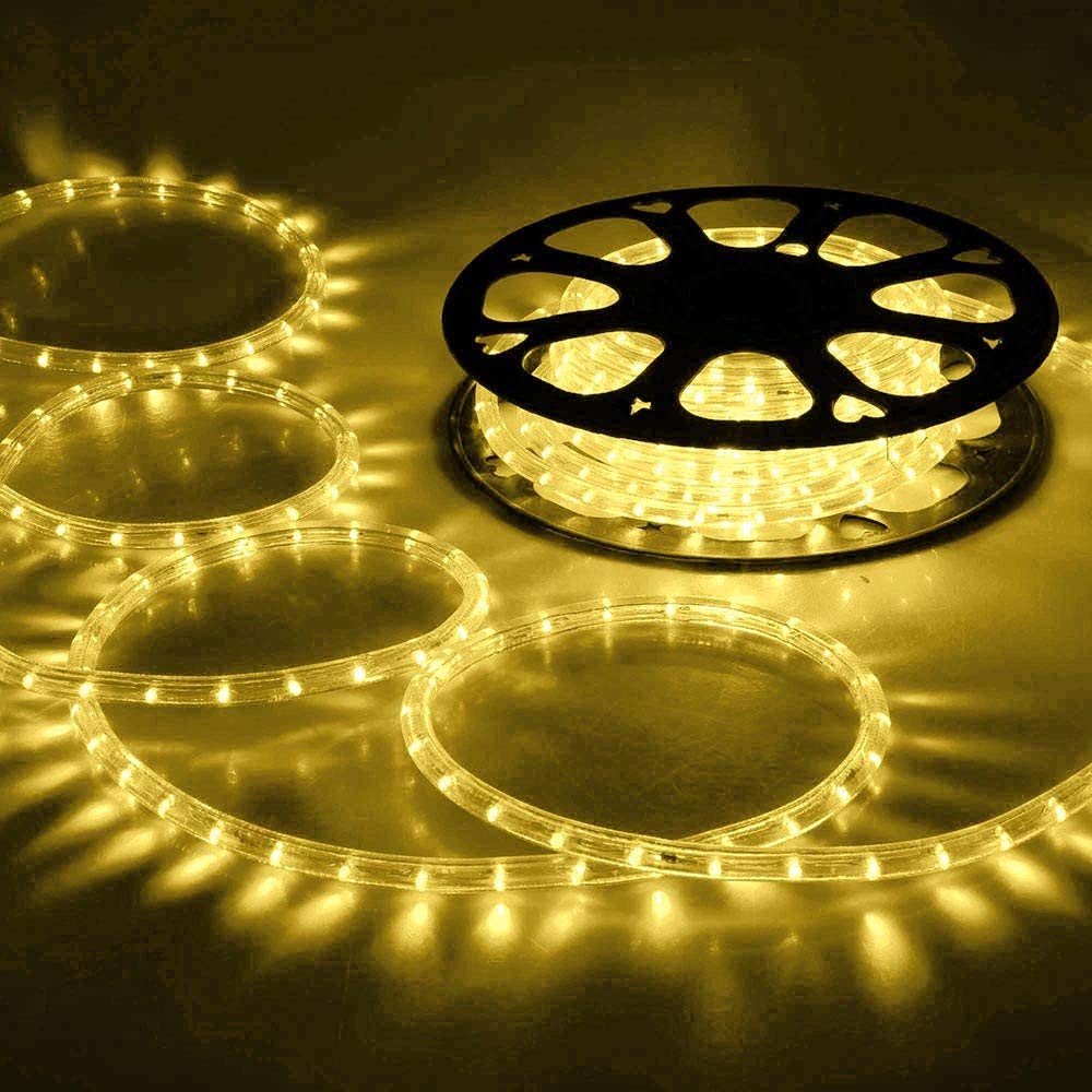 Rope String Lights - (Warm White, 50 Meter)