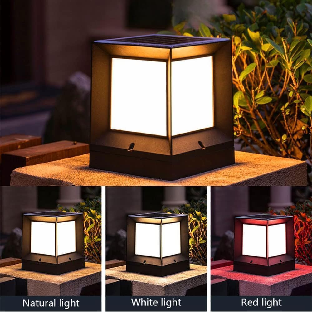 Modern Pillar Lamp With Remote