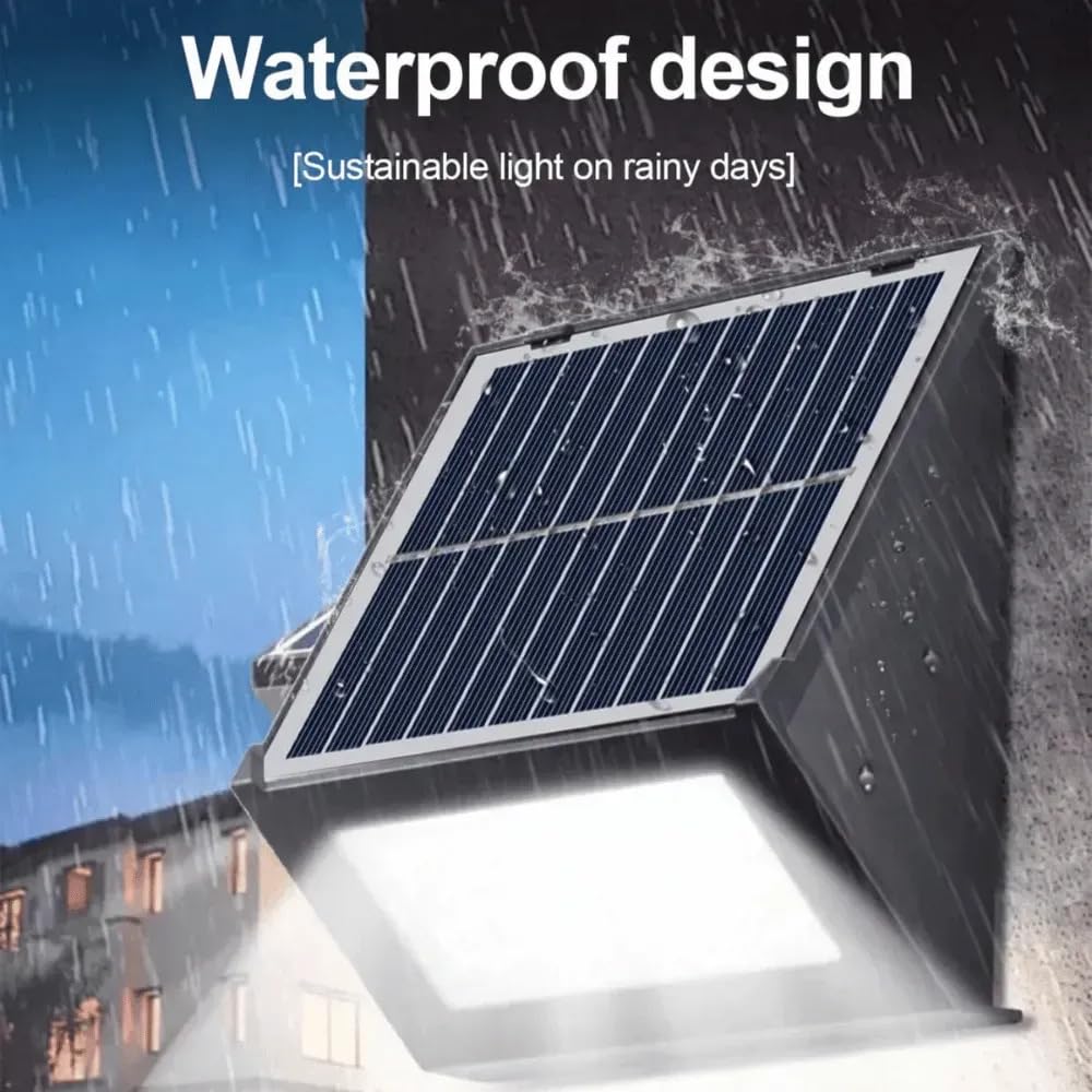 Solar Powered Fast Charging Modern Slim  Wall Light