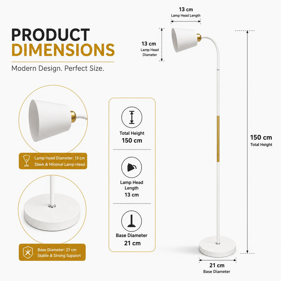 24W Modern Minimalism Floor Lamp