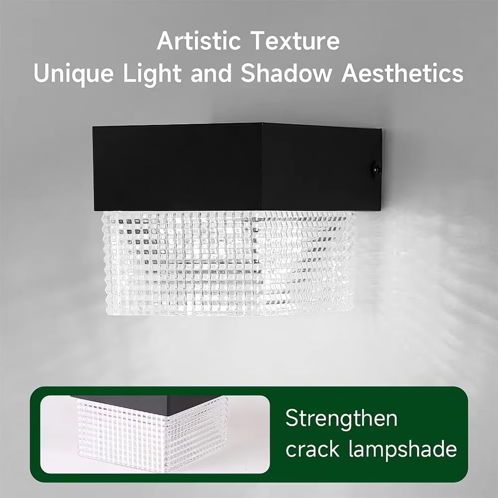 Solar Powered Outdoor Wall Light