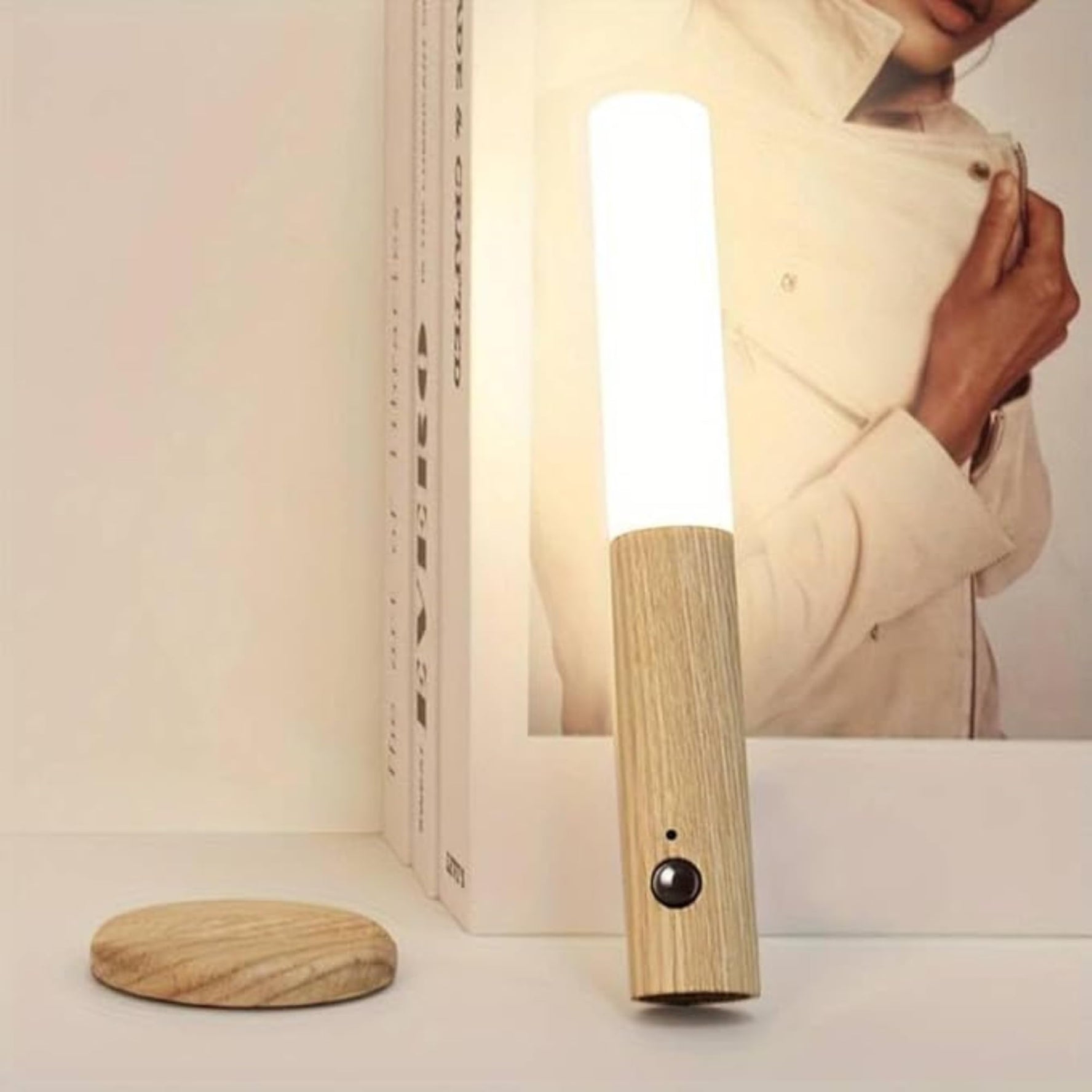 Magnetic Wall Light With Motion Sensor - 7 inch ( Cool White )