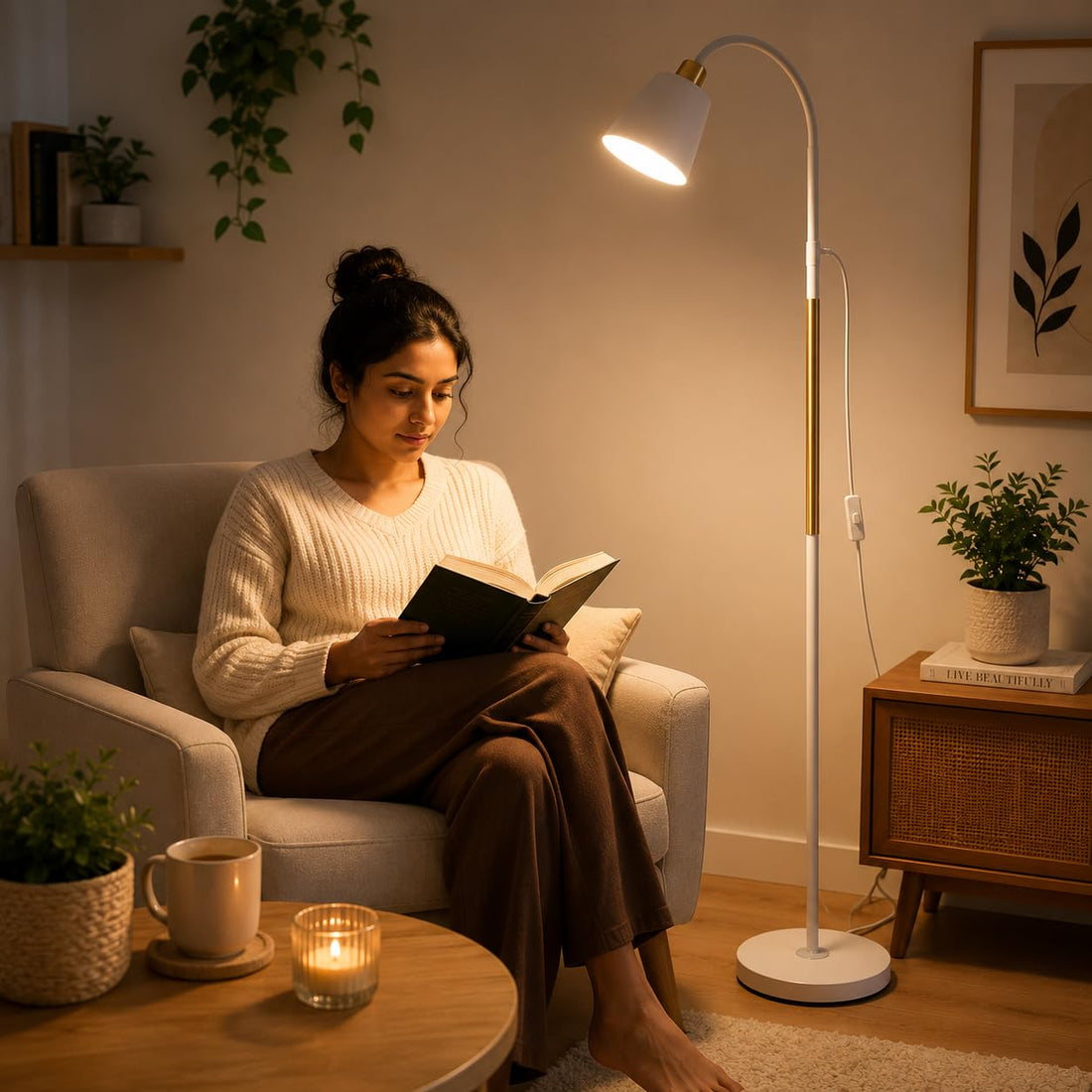 24W Modern Minimalism Floor Lamp