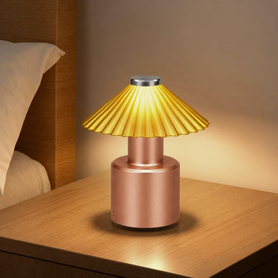 USB Rechargeable Modern Touch Control LED Table Lamp