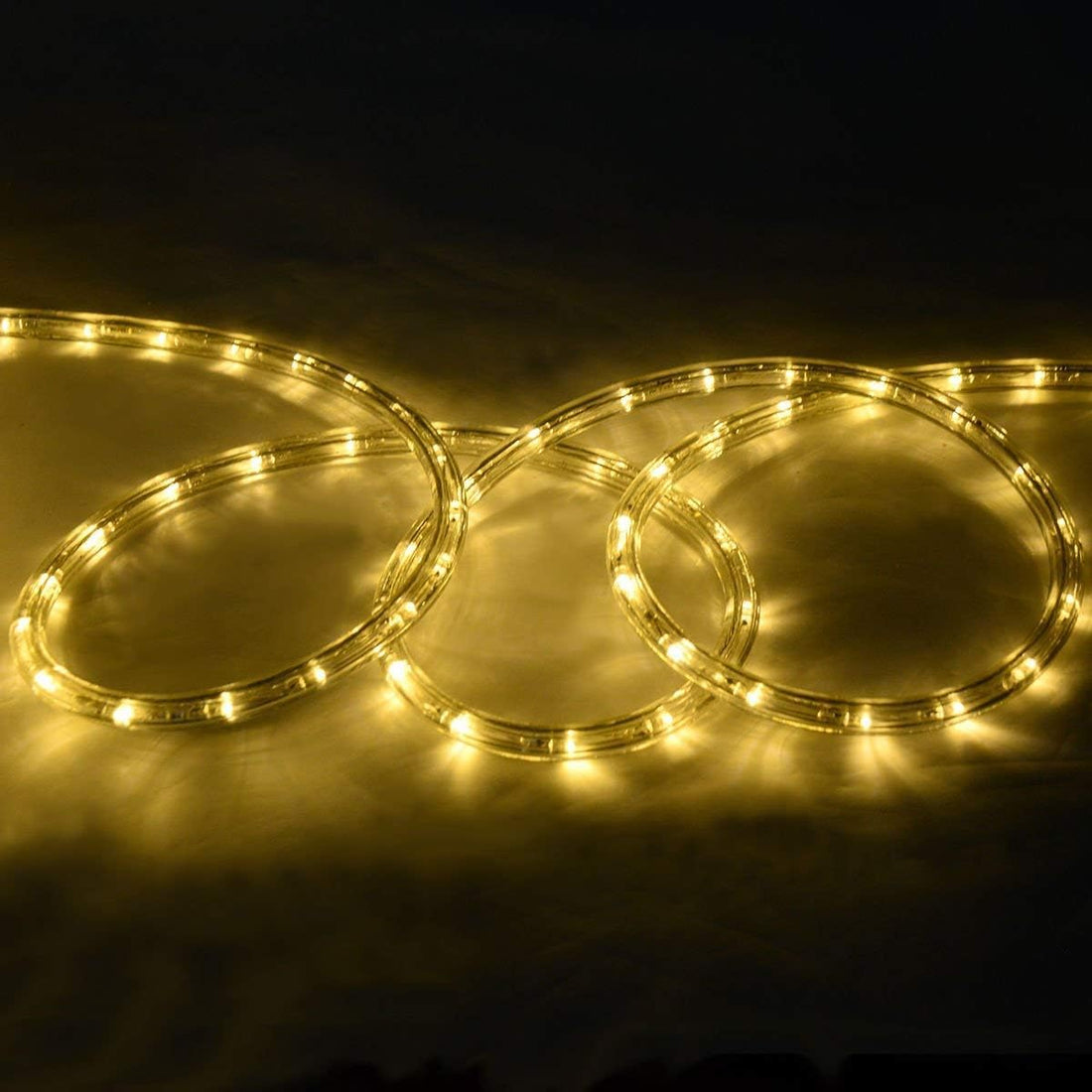 Rope String Lights - (Warm White, 50 Meter)