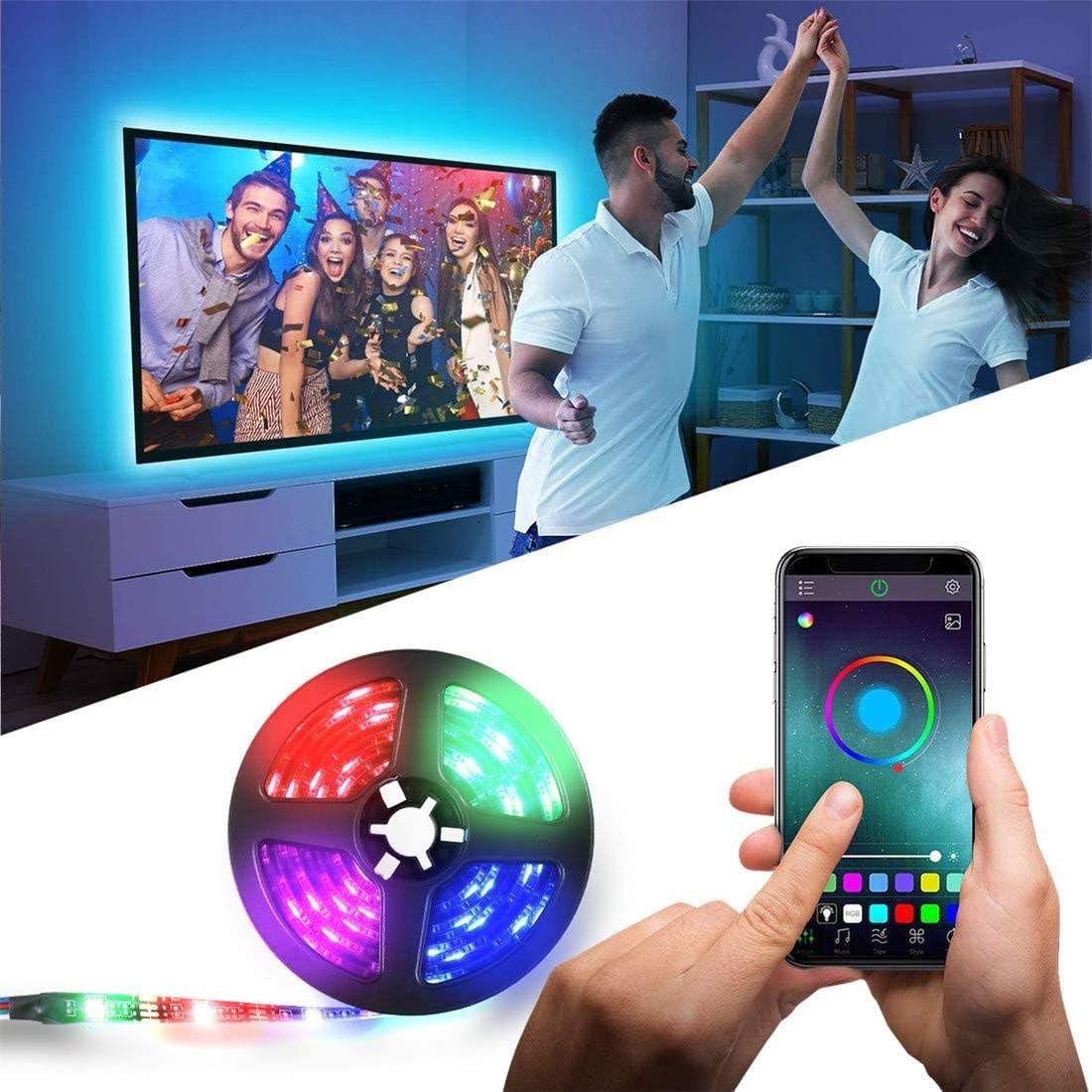 60 LED RGB Strip – TV Backlight - Multicolor (2 Meter)