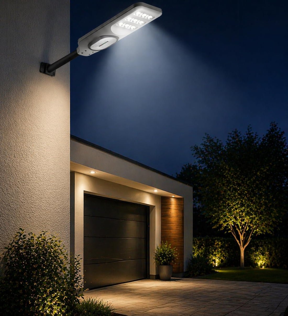 300W Solar LED Waterproof Street Light With Remote