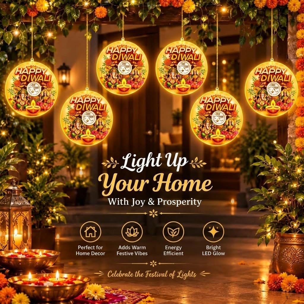 Happy Diwali LED Decorative Light