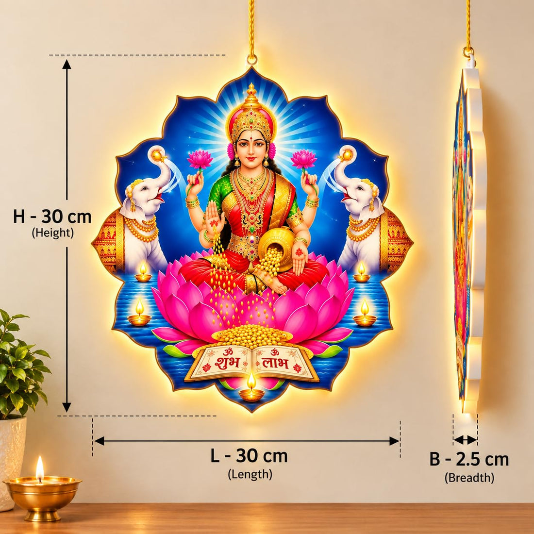 Maa Lakshmi LED Decorative Light