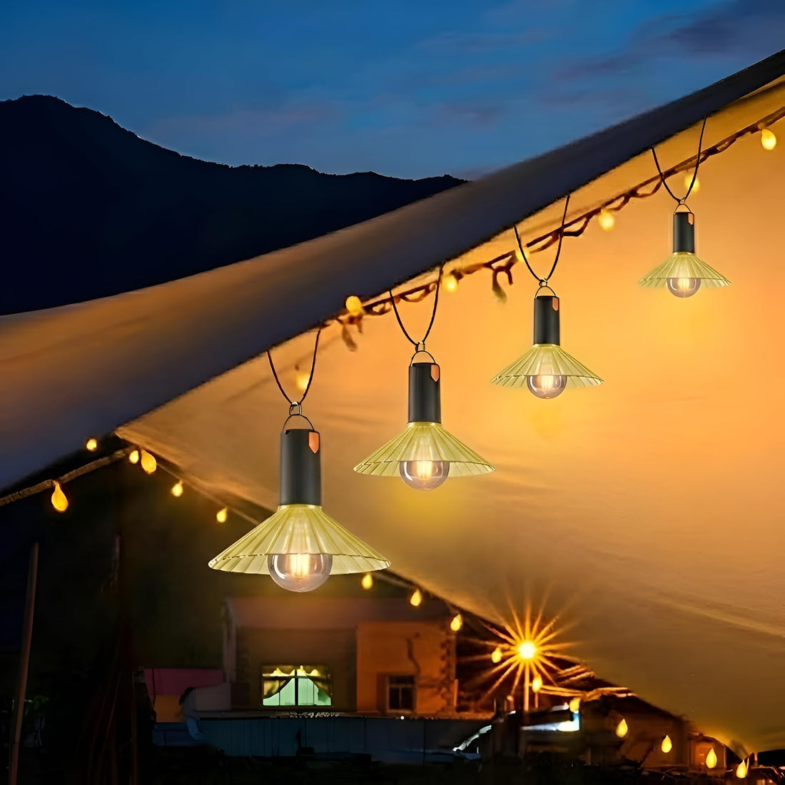 USB Rechargeable Camping Lantern Light