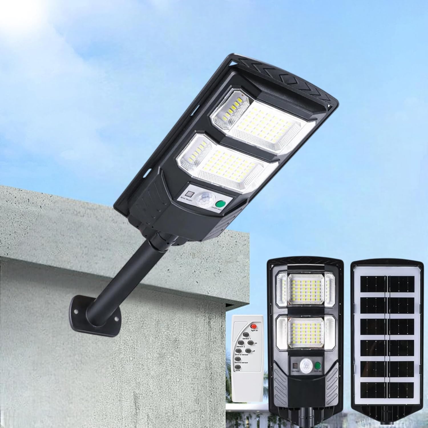 50W Solar LED Street Light with Remote