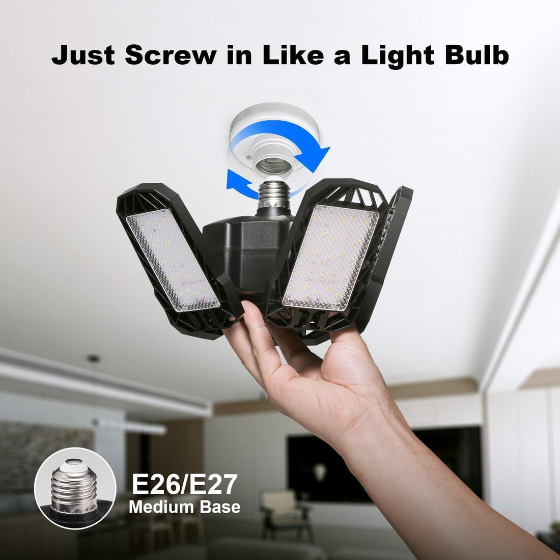 50W Adjustable Foldable LED light