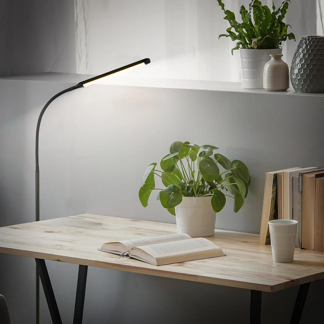 Modern Slim LED Floor Lamp