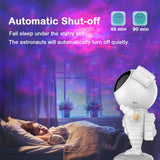 Xergy Astronaut Starry Projector 360° Adjustable Galaxy Projector Light with Remote Control Spaceman Night Light Suitable for Gaming Room, Home Theater, Kids Adult Bedroom, Birthday, Valentine's Day