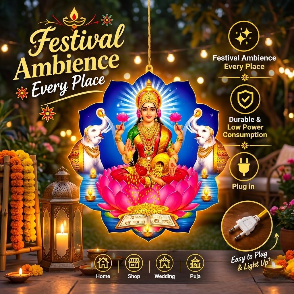 Maa Lakshmi LED Decorative Light