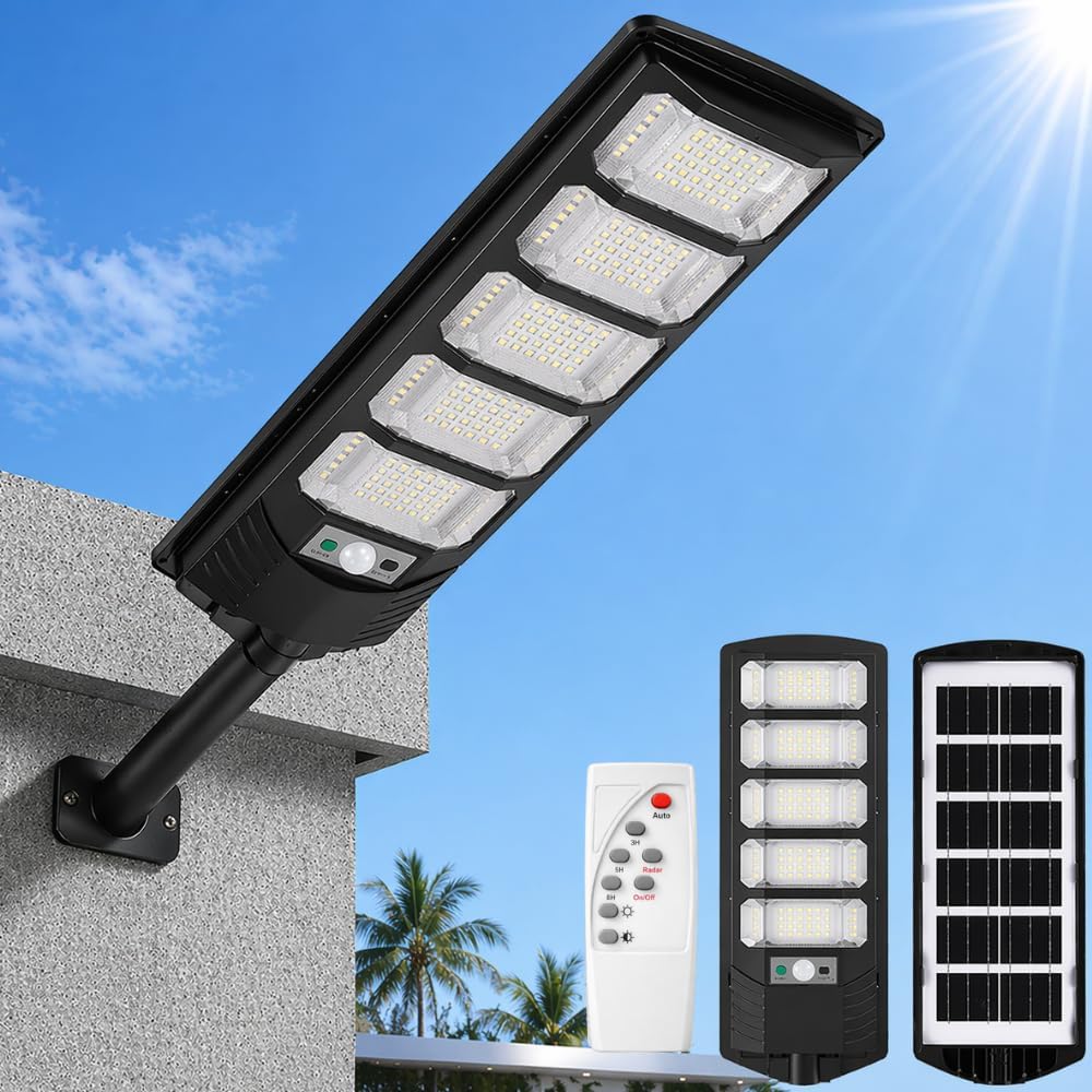 300W Solar LED Street Light With Remote