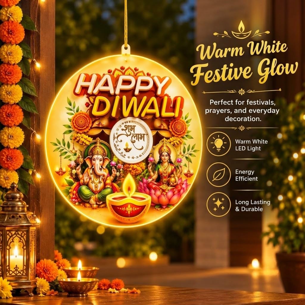 Happy Diwali LED Decorative Light