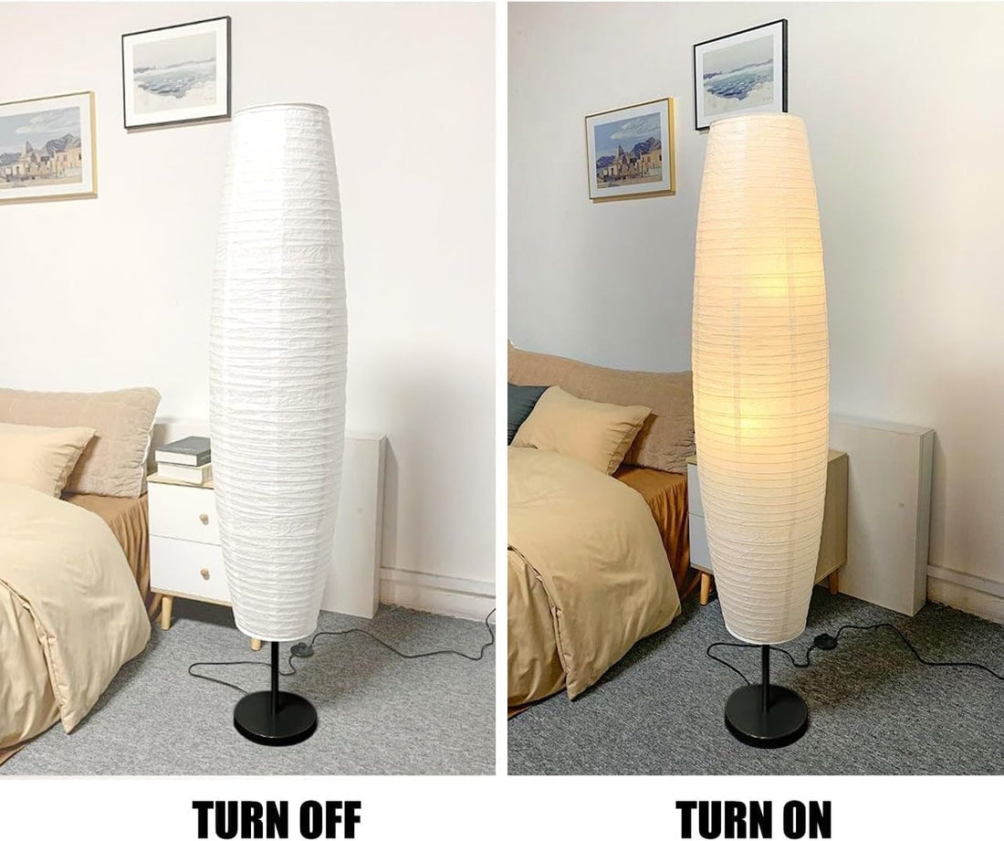 Modern Rice Paper Floor Lamp