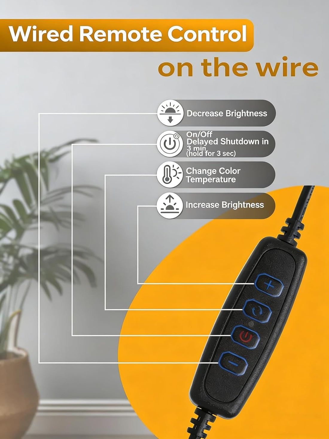 12W Versatile 3-in-1 Floor, Desk & Clamp LED Lamp